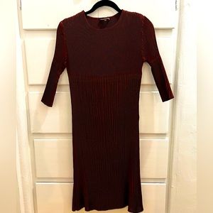 Adolfo Domínguez acordian dress size small.